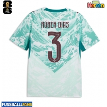 Portugal Ruben Dias #3 Auswärtstrikot WM 2026 Kurzarm